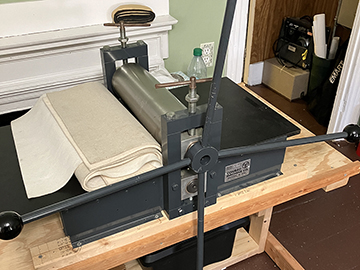 etching press